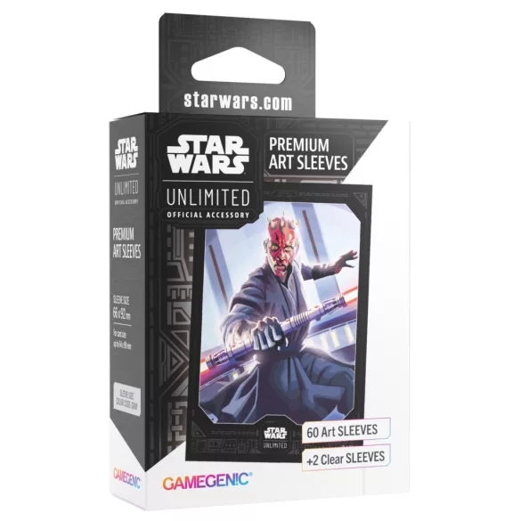 Gamegenic - Star Wars: Unlimited Premium Art Sleeves - Darth Maul-GGS15093ML