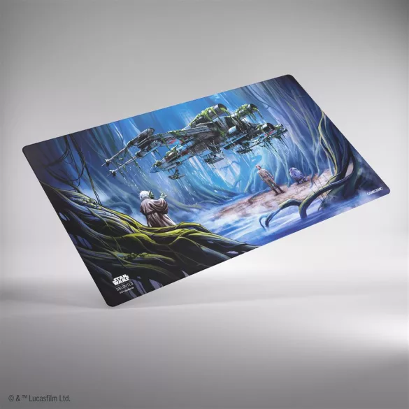 Gamegenic Star Wars Unlimited játék alátét – Dagobah tematikával