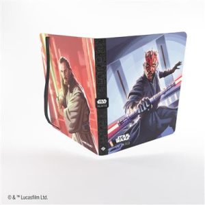 Gamegenic - Star Wars: Unlimited 18-Pocket Album - Qui-Gon Jinn/Darth Maul-GGS32041ML