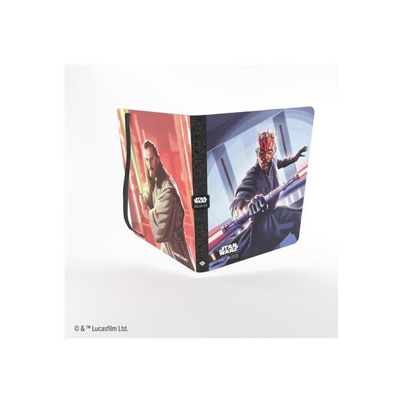 Gamegenic - Star Wars: Unlimited 18-Pocket Album - Qui-Gon Jinn/Darth Maul-GGS32041ML