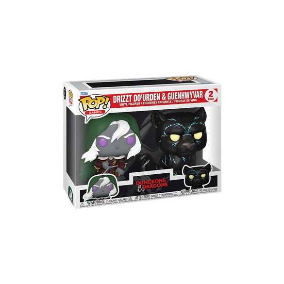Funko POP! Games: D&D S2 - Drizzt&Guenhwyvar 2PK-FK83721