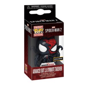 Funko POP! Keychain: SM2VG - Advanced Suit 2.0 Symbiote Takeover-FK82878