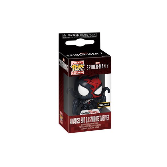 Funko POP! Keychain: SM2VG - Advanced Suit 2.0 Symbiote Takeover-FK82878