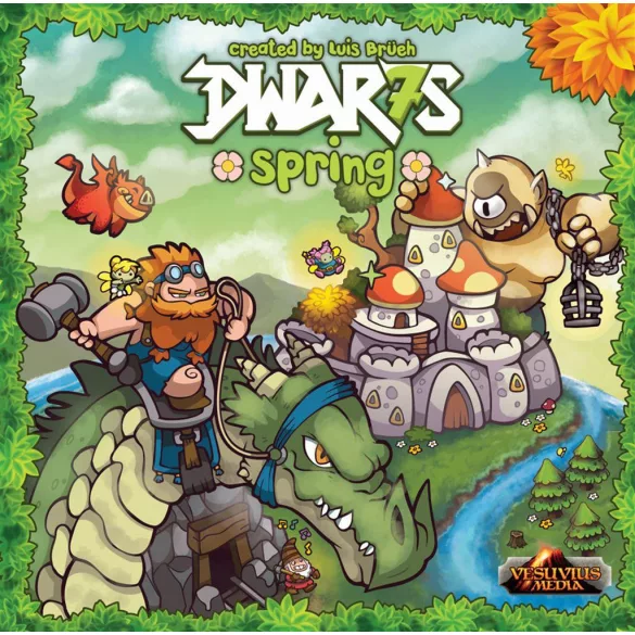 Dwar7s Spring társasjáték - angol kiadás