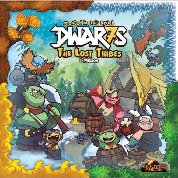 Dwar7s Lost Tribes Exp. társasjáték-kiegészítő - angol kiadás