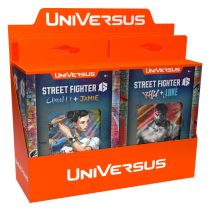UniVersus CCG: Street Fighter 6 Challenger Series Deck Display (4 packs) - EN-UVSSF603-AD