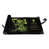 UP - Necron Codex Aligned Dice Scroll Premium Foil kockatároló és gurító alátét Warhammer 40,000-hez
