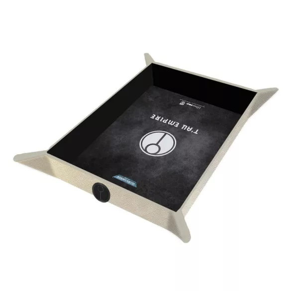 UP - T'au Empire Codex Aligned Folding Dice Tray Premium - Warhammer 40,000 kockadobó tálca