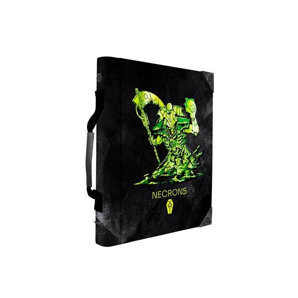 UP - Necron Codex Aligned Codex Book Folio - Debossed & Printed for Warhammer 40,000-16563