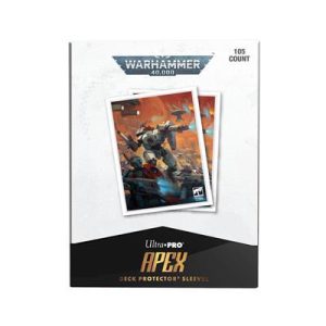 UP - T'au Empire Codex Aligned 105ct Apex Deck Protector sleeves for Warhammer 40,000-16557