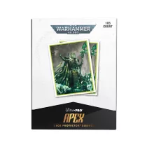 UP - Necron Codex Aligned 105ct Apex Deck Protector sleeves for Warhammer 40,000-16564
