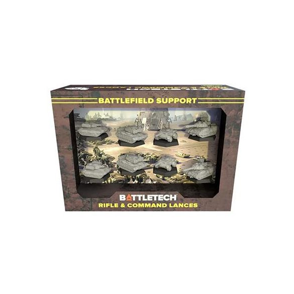 BattleTech: Battlefield Support: Rifle & Command Lances - EN-CAT35777