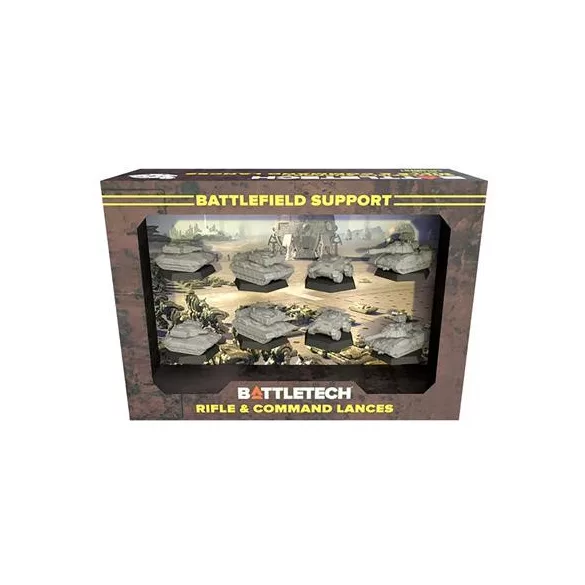 BattleTech: Battlefield Support: Rifle & Command Lances - EN-CAT-35777
