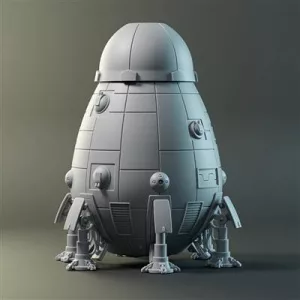 BattleTech: Overlord C Class Map Scale Dropship - EN-CAT-357OC