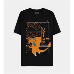 Pokémon - Charizard Men's Short Sleeved T-shirt-TS543033POK-XL