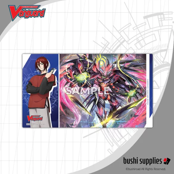 Bushi Rubber Playmat Vol.6 CARDFIGHT!!VANGUARD Divinez DELUXE Arc Design A Kagetsu & Veissrugr-121093