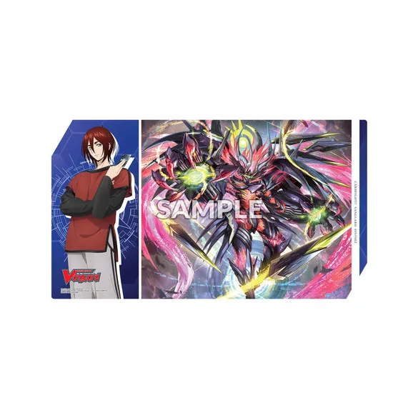 Bushi Rubber Playmat Vol.6 CARDFIGHT!!VANGUARD Divinez DELUXE Arc Design A Kagetsu & Veissrugr-121093