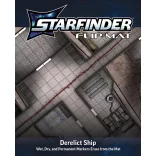 Starfinder Flip-Mat: Derelict Starships - EN kétoldalas játékszőnyeg