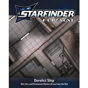 Starfinder Flip-Mat: Derelict Starships - EN-PZO21005-FM
