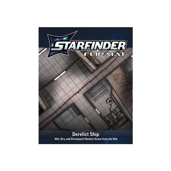 Starfinder Flip-Mat: Derelict Starships - EN-PZO21005-FM