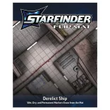 Starfinder Flip-Mat: Derelict Starships - EN kétoldalas játékszőnyeg