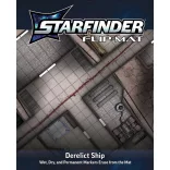 Starfinder Flip-Mat: Derelict Starships - EN kétoldalas játékszőnyeg