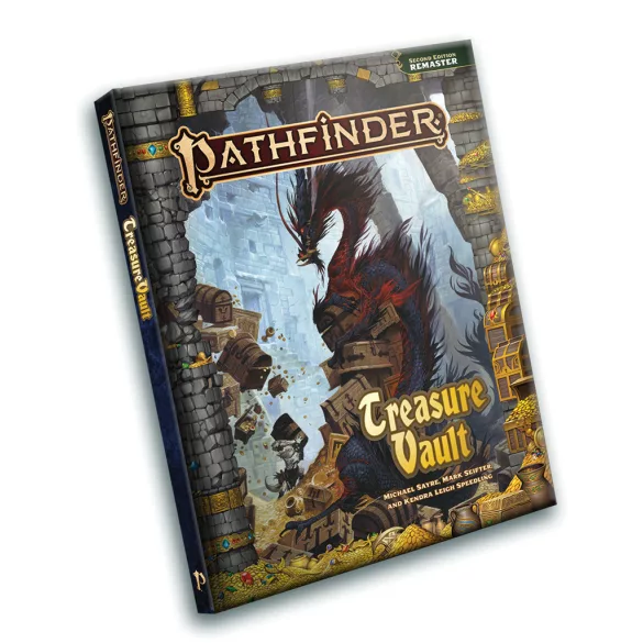 Pathfinder RPG: Treasure Vault (Remastered) (P2) - angol nyelvű szabálykönyv