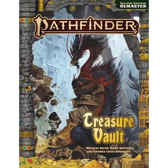 Pathfinder RPG: Treasure Vault (Remastered) (P2) - angol nyelvű szabálykönyv