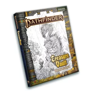Pathfinder RPG: Treasure Vault (Remastered) Sketch Cover Edition (P2) - angol nyelvű szerepjáték-kiegészítő