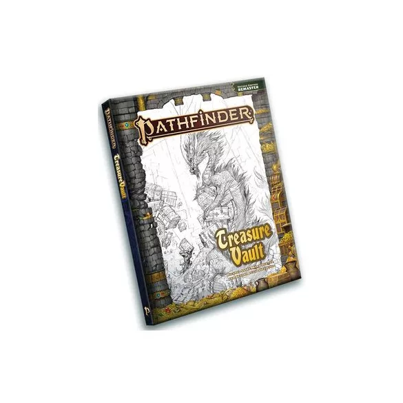 Pathfinder RPG: Treasure Vault (Remastered) Sketch Cover Edition (P2) - angol nyelvű szerepjáték-kiegészítő