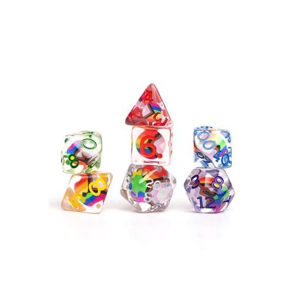 Dungeons & Dragons: Progress Pride Dice Set-SDZ2000-01