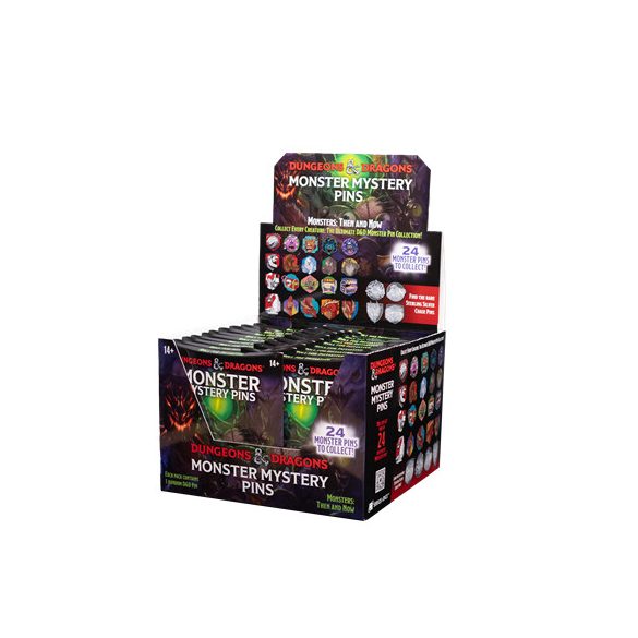 Dungeons & Dragons: Monster Mystery Pins PDQ (20 Pins)-SDZ2004-06