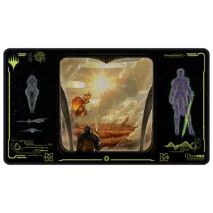 UP - Edge of Eternities Holofoil Playmat White Mythic for Magic: The Gathering-38883