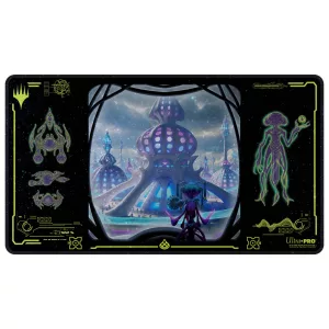 UP - Edge of Eternities Holofoil Playmat Blue Mythic for Magic: The Gathering-38884