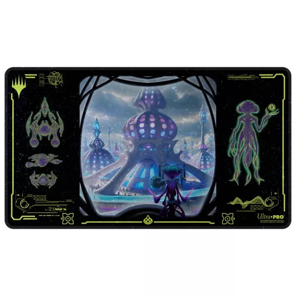 UP - Edge of Eternities Holofoil Playmat Blue Mythic for Magic: The Gathering-38884