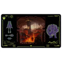 UP - Edge of Eternities Holofoil Playmat Red Mythic for Magic: The Gathering-38886