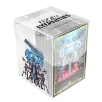 UP - Edge of Eternities 100ct Deck Protector Sleeves in Clear Box Commander A for MTG-38852