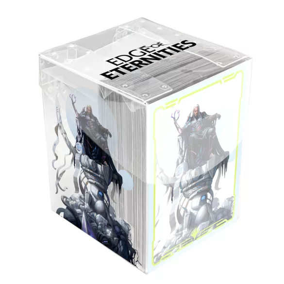 UP - Edge of Eternities 100ct Deck Protector Sleeves in Clear Box Key Character PW for MTG-38854