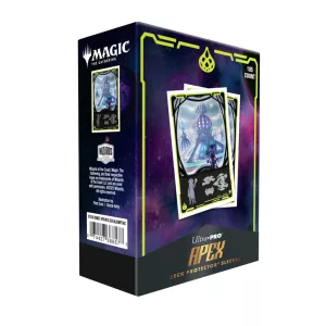 UP - Edge of Eternities 105ct Apex Deck Protector sleeves Blue Mythic for MTG-38857