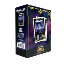 UP - Edge of Eternities 105ct Apex Deck Protector sleeves Black Mythic for MTG-38858