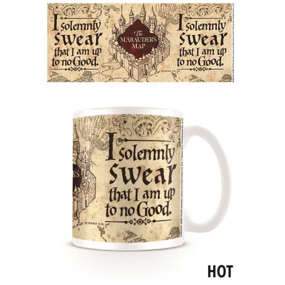 Harry Potter - Heat Change Mug - The Marauders Map-SCMG24333