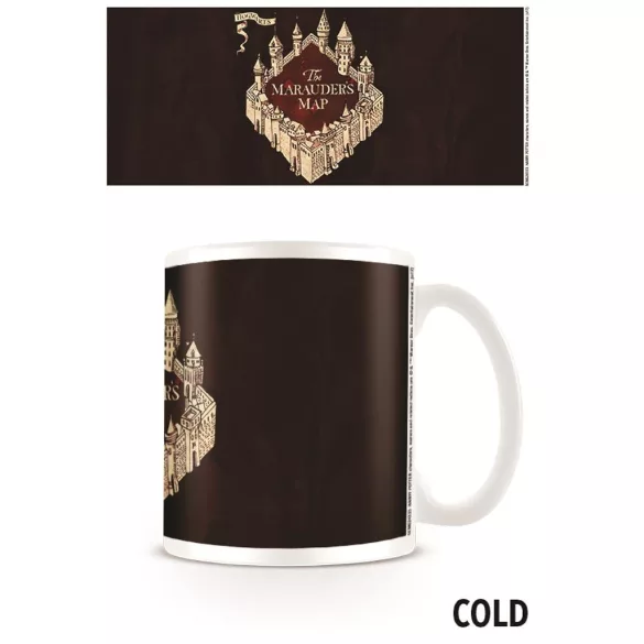 Harry Potter - Heat Change Mug - The Marauders Map-SCMG24333