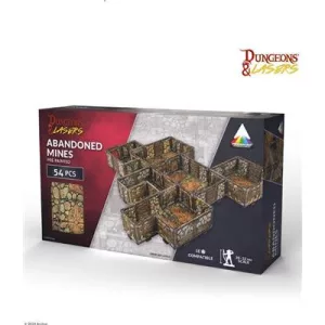 Dungeons & Lasers PrismaCast - Abandoned Mines: Pre-Painted - EN-DNL0098