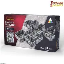 Dungeons & Lasers PrismaCast - Fantasy Dungeon: Pre-Painted - EN-DNL0099