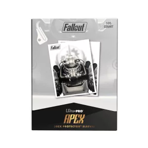 UP - Brotherhood of Steel 105ct Apex Deck Protector Sleeves for Bethesda - Fallout-16585