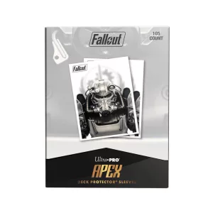UP Brotherhood of Steel APEX Deck Protector Sleeves 105 db - Fallout