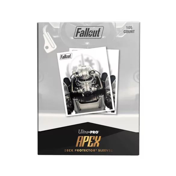 UP Brotherhood of Steel APEX Deck Protector Sleeves 105 db - Fallout