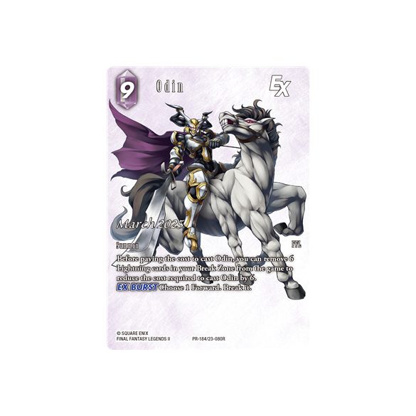 Final Fantasy TCG Mar 184 - EN (Odin)-