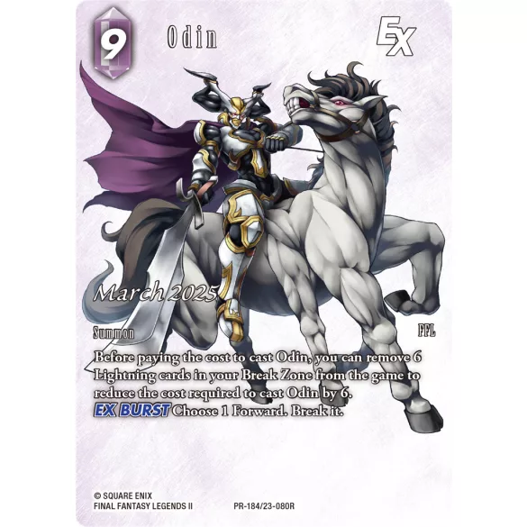 Final Fantasy TCG Mar 184 - EN (Odin)-