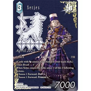 Final Fantasy TCG Apr 185 - EN (Serjes)-